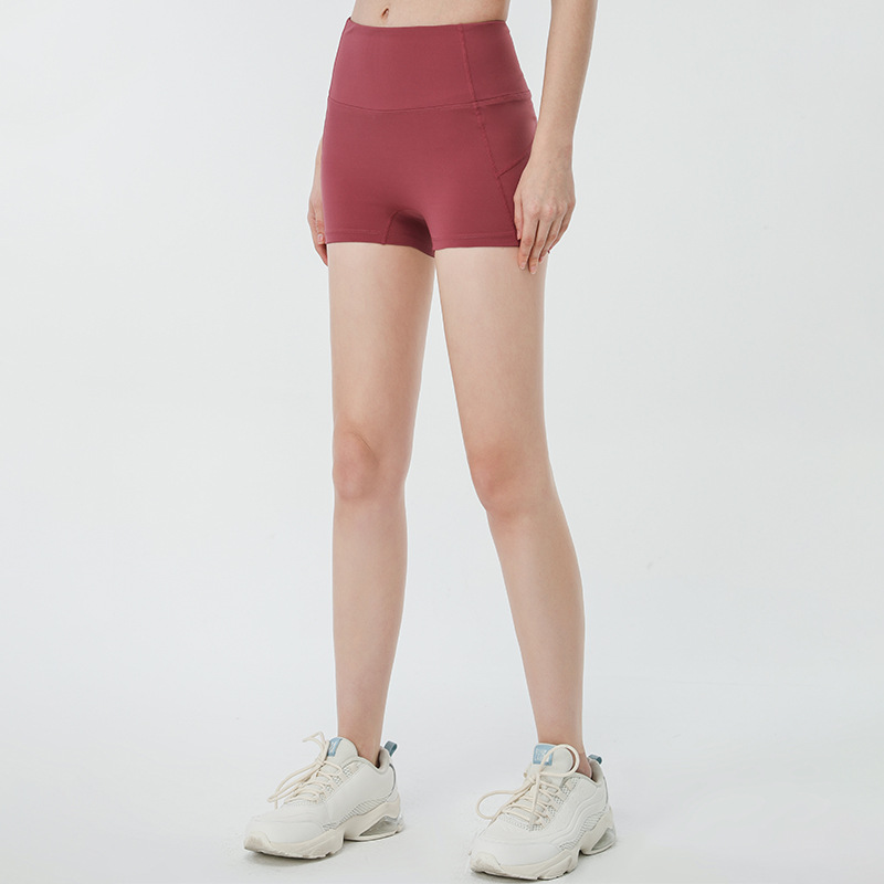 Pantalones cortos de yoga de cintura alta para mujeres